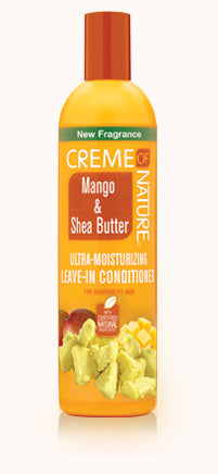 Creme of Nature Mango & Shea Butter Ultra-moisturizing Leave-In Conditioner 8.45 oz.