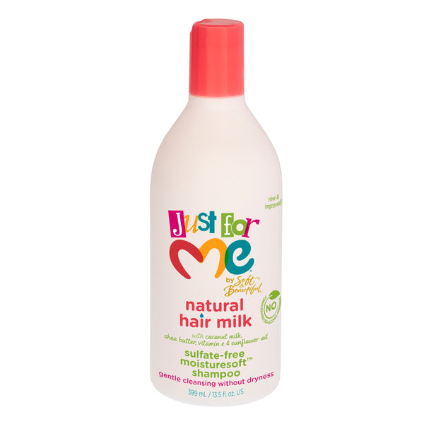 Just For Me Hair Milk Shampoo Cleanser - Moisture Soft 13.5 oz.