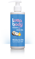 Lottabody Moisturize Me Curl & Style Milk 8 oz.