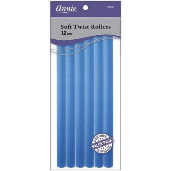 Annie Soft Twist Rollers Value Pack (12 ct)