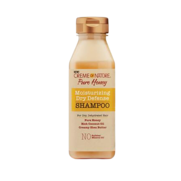 Creme of Nature Pure Honey Moisturizing Dry Defense Shampoo 12 oz.