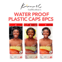 KIM & C Water Proof Plastic Caps [8pcs/pack]