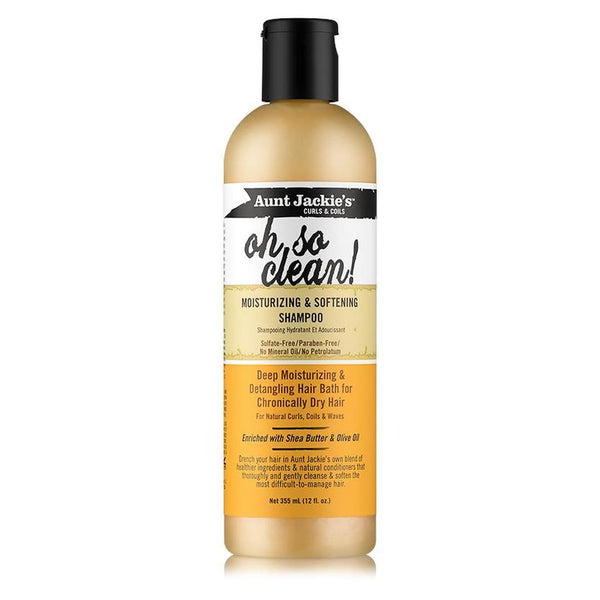 Aunt Jackie's 'Oh So Clean' Moisturizing & Softening Shampoo 12 oz